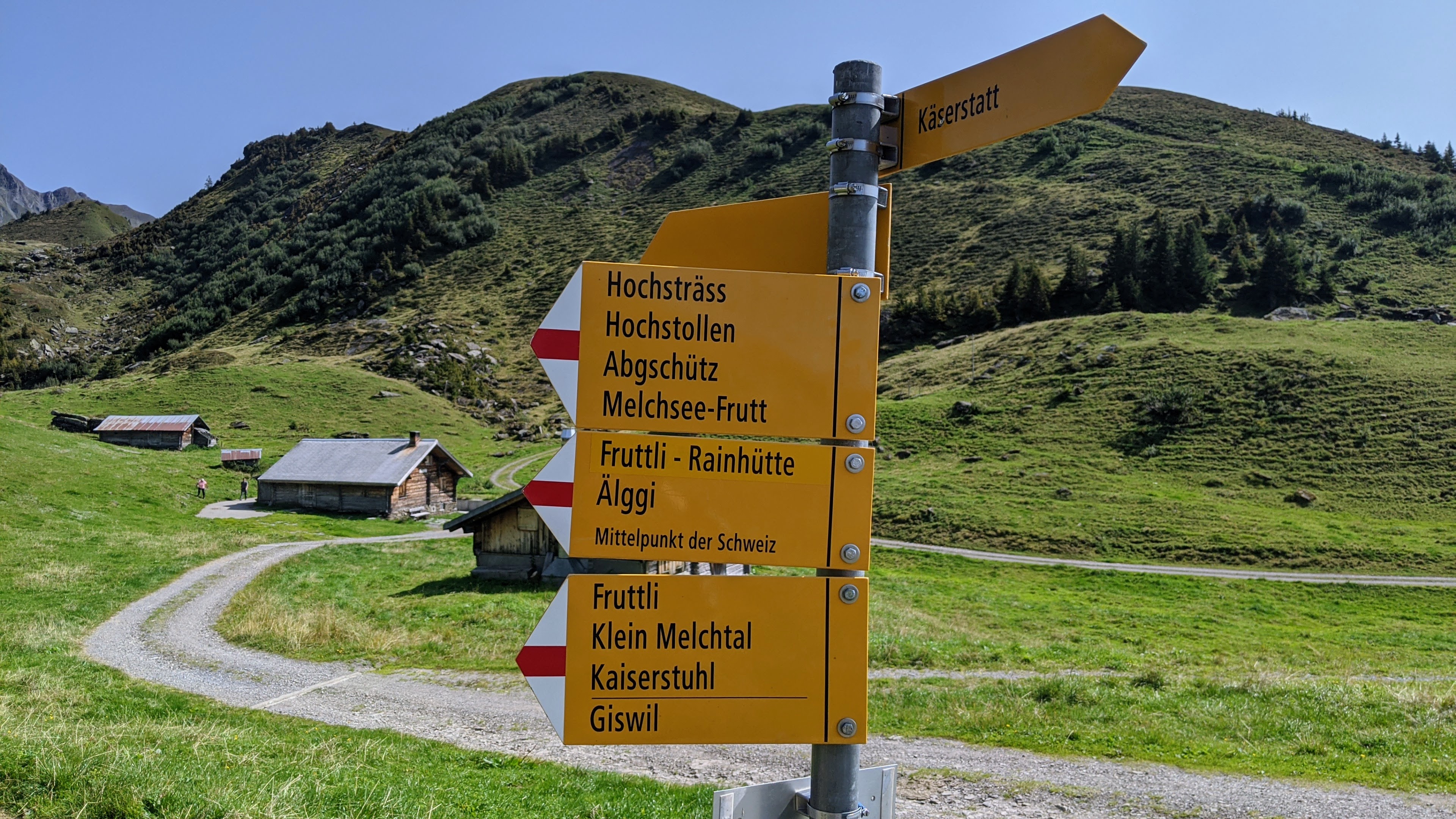 Auf dem Weg nach Käserstatt