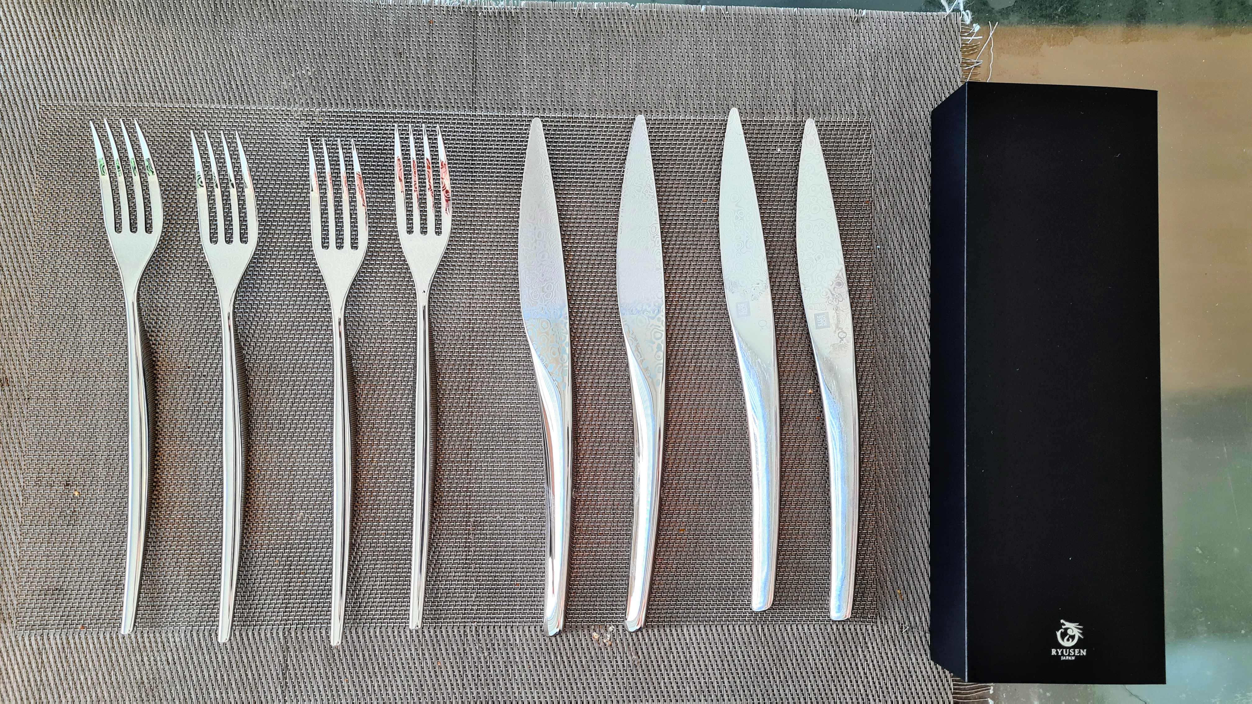 龍泉刃物 ステーキナイフ・フォーク