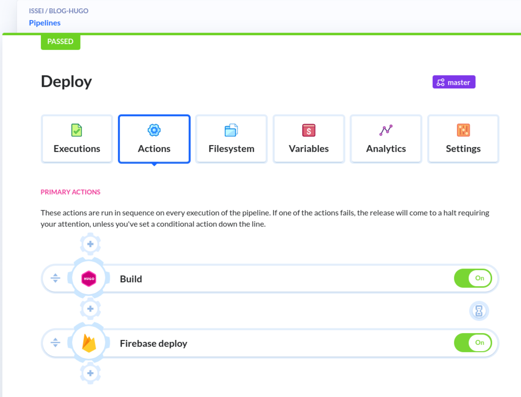 Buddy パイプライン設定