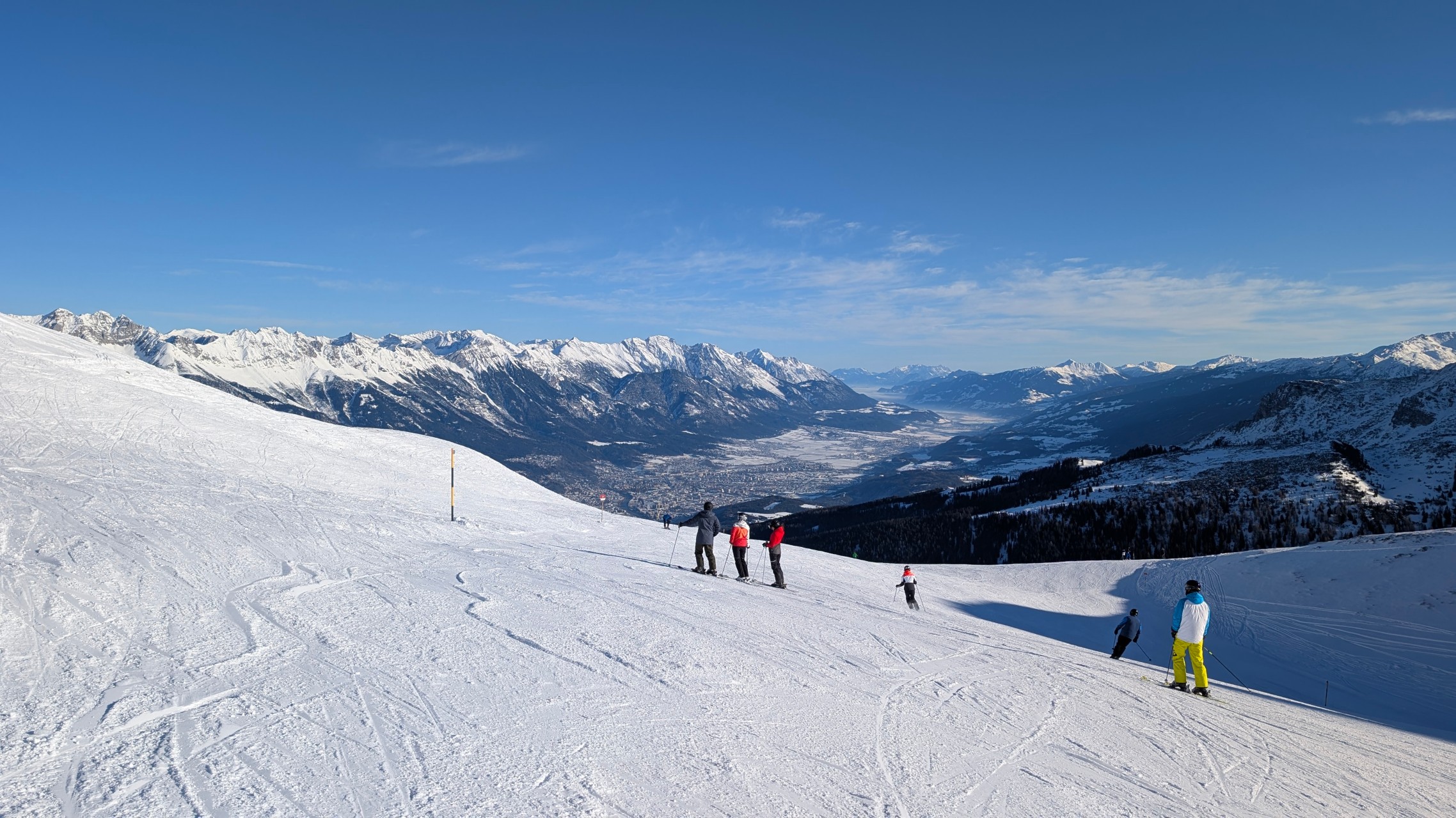 Ski Piste in Axamer Lizum